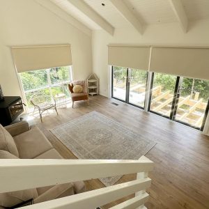 New Blockout Blinds installed after house damaged in a storm in Mount Evelyn.