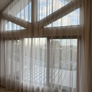 A-Frame Custom Sheer Curtains